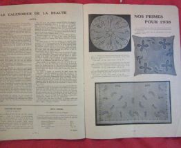 revue La Femme Chez Elle mode ouvrages recettes 1938