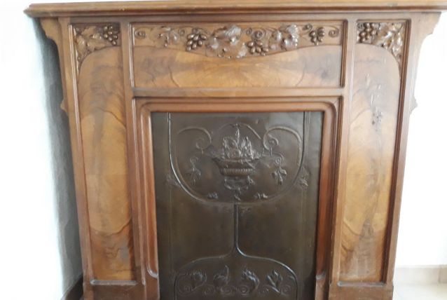 Cheminée de décoration 1900