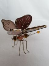 Papillon en vitrail