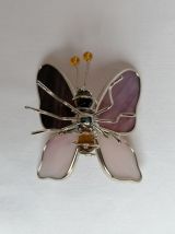 Papillon en vitrail