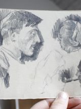 croquis portraits crayon à papier