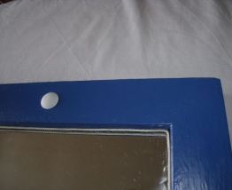 miroir de star bleu