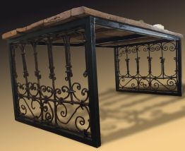 Table basse « jaune »
