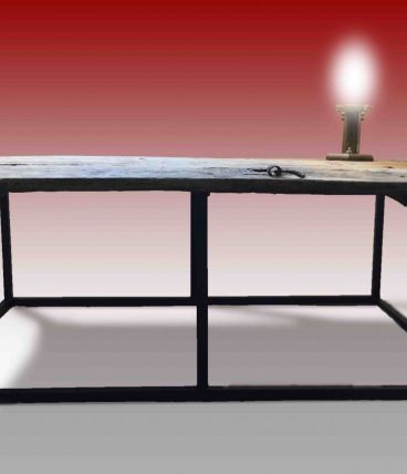 Table basse « serrure »