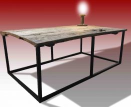 Table basse « serrure »
