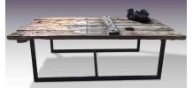 Table basse « trou »