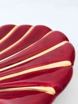 Plat coquillage en céramique Magdalithe