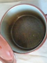 cocotte ,faitout, casserole marmite émaillée en métal (tôle)
