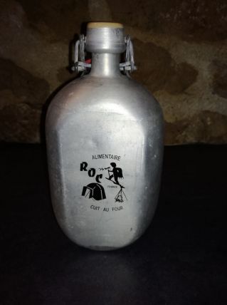 Ancienne gourde en aluminium ROC
