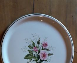 Plat en faïence " Bagatelle " de Lunéville Badonvilliers 