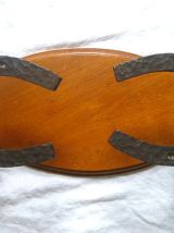 dessous de  plat, fer  a  cheval  ancien
