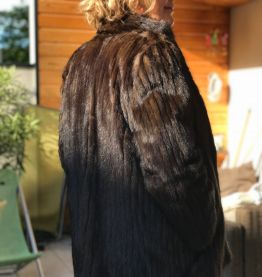 veste en fourrure taille 44