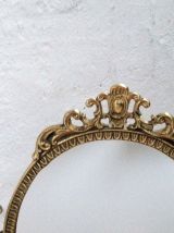 Miroir psyché en laiton 