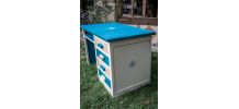 Bureau comptable en chêne