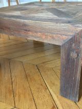 Table basse charpente