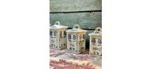 Pots à épices en faïence, année 40'