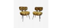 Chaise "moumoute" Pelfran