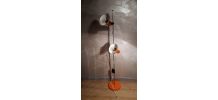 lampadaire orange typique 1970 