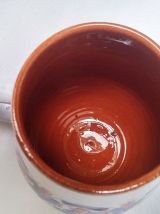 Pot à lait en grès émaillé