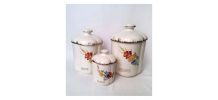 Pots à condiments, sucre,café,poivre demi porcelaine Moisson