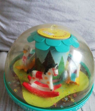 Boule culbuto ancienne fisher price