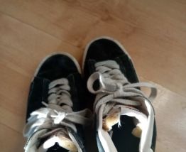 Basket Nike bleu marine vintage