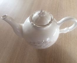 Théière shabby