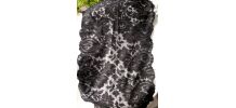 MANTILLE EN DENTELLE NOIRE