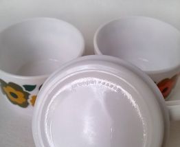 Tasses Arcopal de la collection Lotus lot de 3