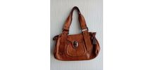 Sac à main cuir style rétro impeccable 
