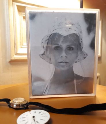 Cube photo en plexiglass Glaezer Design 1970