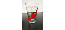 Verre doseur Henkel vintage années 70