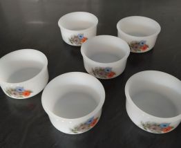 Lot de 6 ramequins Arcopal modèle volubilis