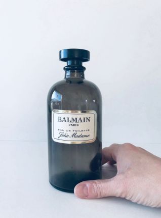 Ancien flacon de parfum Balmain, objet de collection