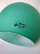 Abat-jour boule en verre Murano