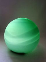 Abat-jour boule en verre Murano