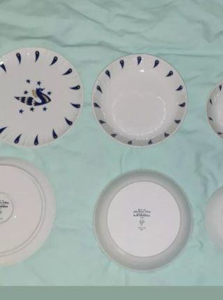 assiettes Concorde  Jean Picart le Doux