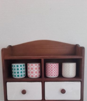 Étagère vintage de cuisine 