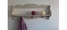 Porte manteaux vintage à crochets 