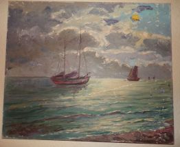 huile sur toile  