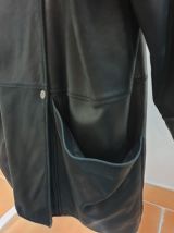 Veste MAC DOUGLAS cuir véritable doublure laine et cashmere