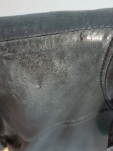 Veste MAC DOUGLAS cuir véritable doublure laine et cashmere