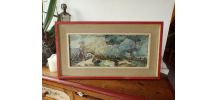 Huile sur panneau de Gilbert Chavant