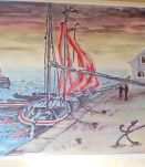 Huile sur panneau 