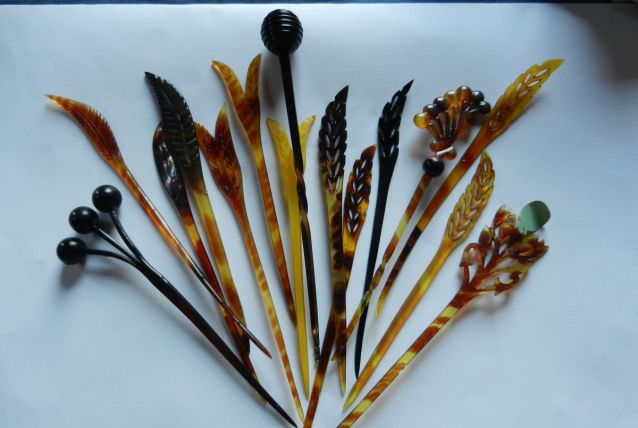 accessoires à cheveux anciens