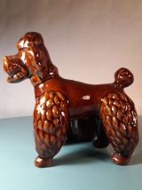 Caniche  cache-pot kitch 1950 