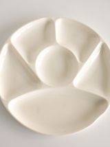 Lot de 4 assiettes à fondue Gien