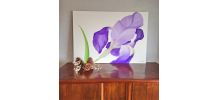 Peinture à l'huile "Iris" 