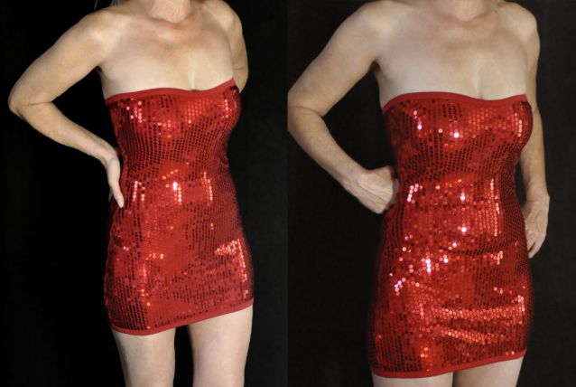 robe sexy sequin