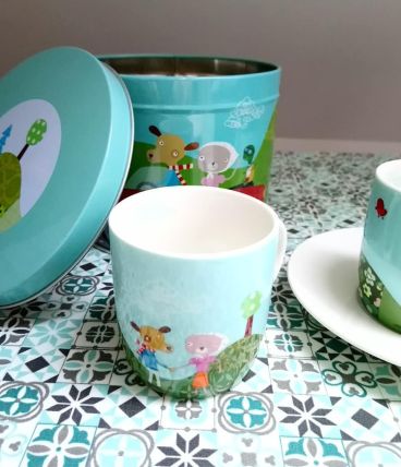 Ensemble tasses à café Arcopal 